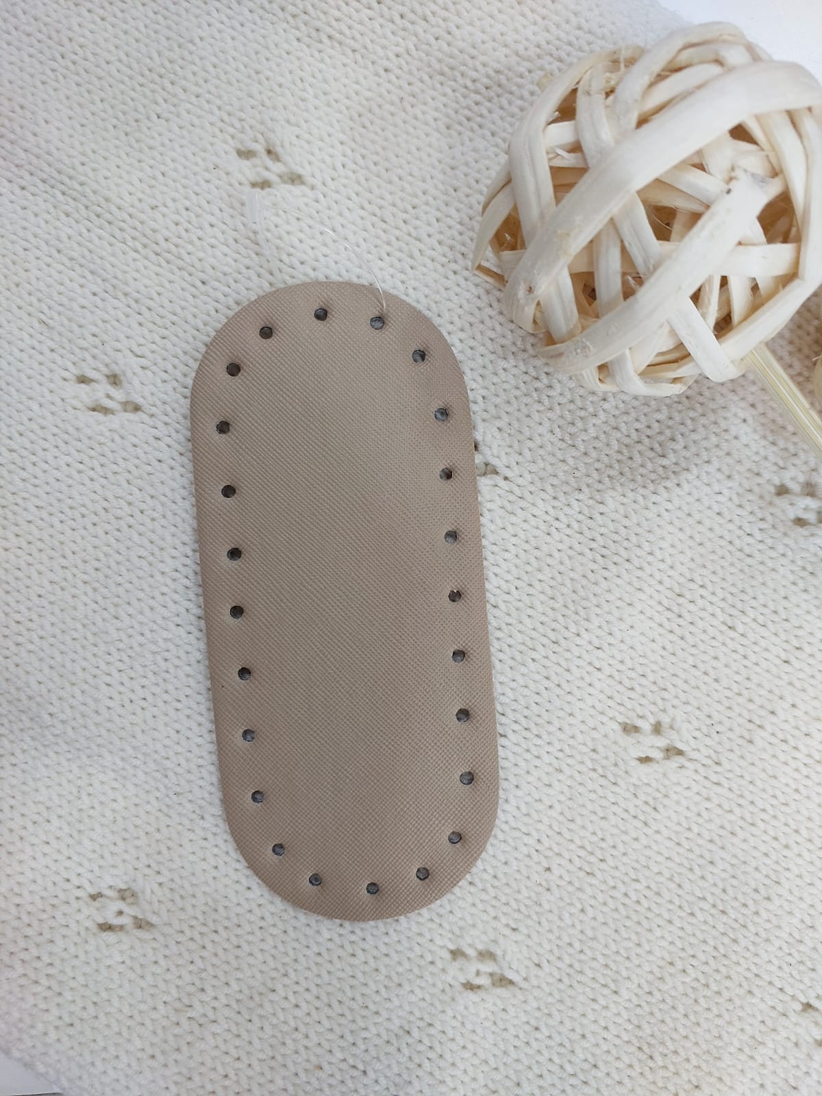 14 * 7 CM OVAL ÇANTA TABAN