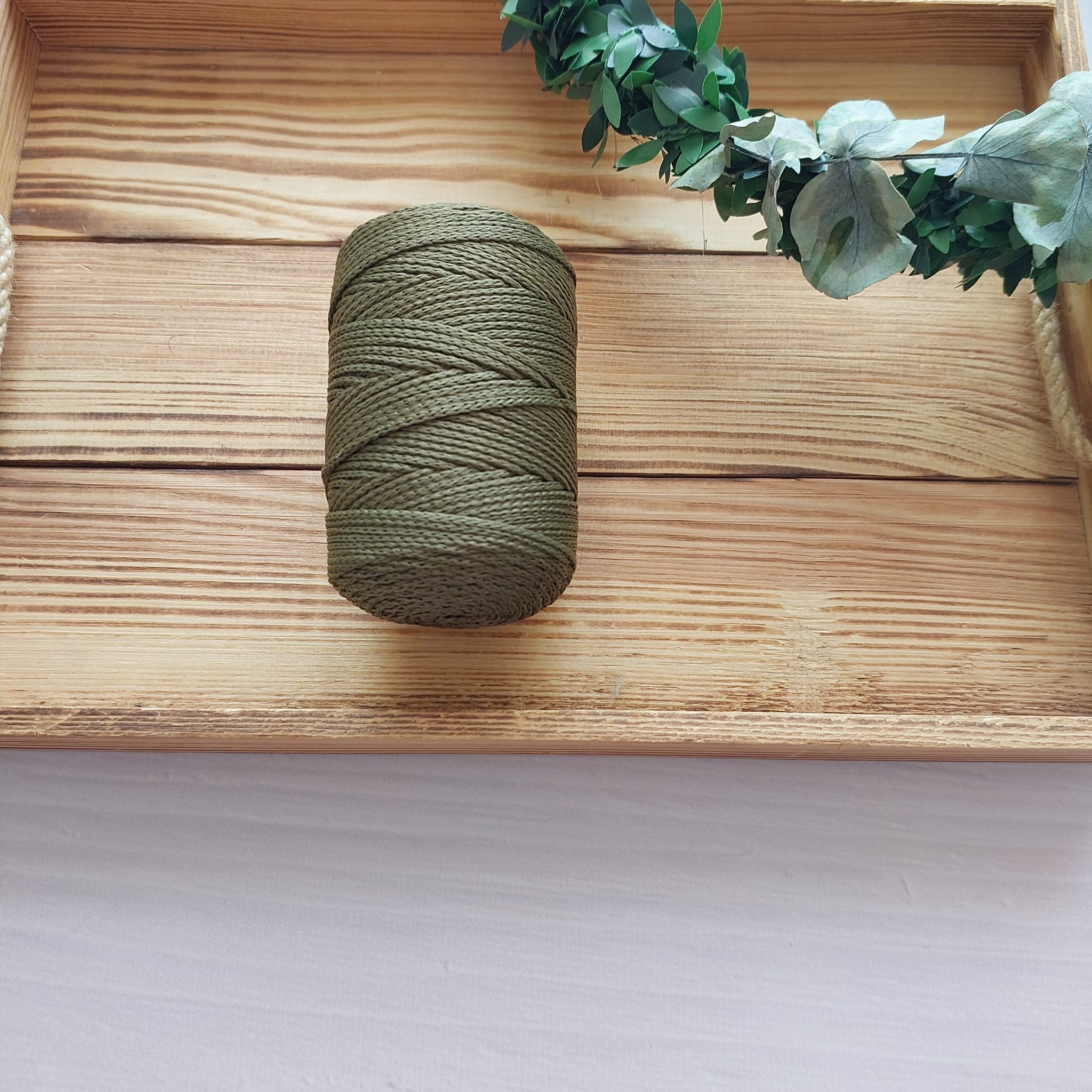 100 Gram Polyester Makrome 30 Açık Haki